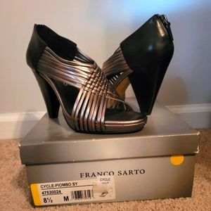 Franco Sarto 8 1/2 high heel shoes.